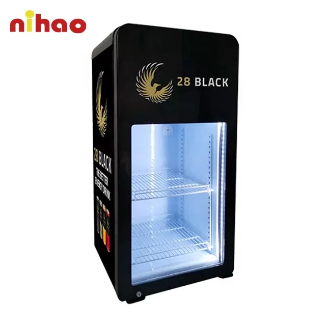 NIHAO Advertising Customized 70L Customize High Quality Promotional Mini Fridge Cooler Wholesale for Bar Promotion