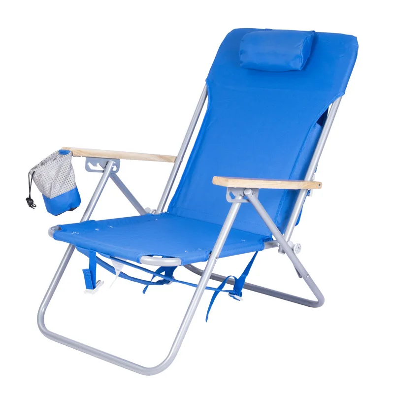 High quality casual and comfortable portable high beach chair, Folding Custom Beach Chair and camping chair