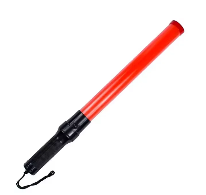 Traffic Baton Light 3 Flashing Modes Battery Operated LED Signal Traffic Safety Baton Wand for Parking Traffic warning