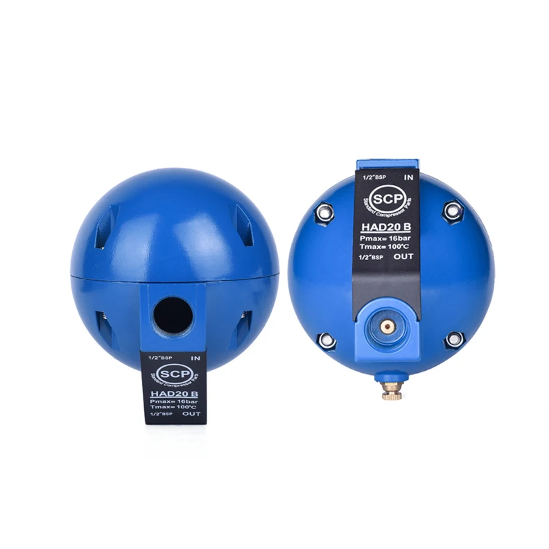 232scfm 16 bar Dust Oil Water Removal Air Filter For Air Dryer Compressor