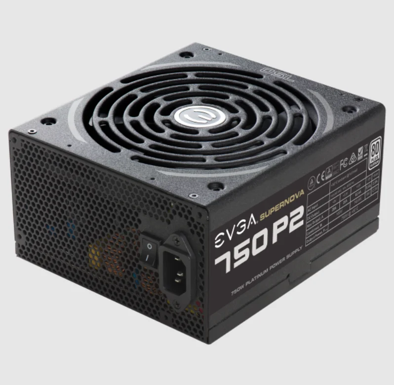 EVGA SuperNOVA 750 P2 80+ PLATINUM 750W Fully Modular EVGA ECO Mode Power Supply 220-P2-0750-X6