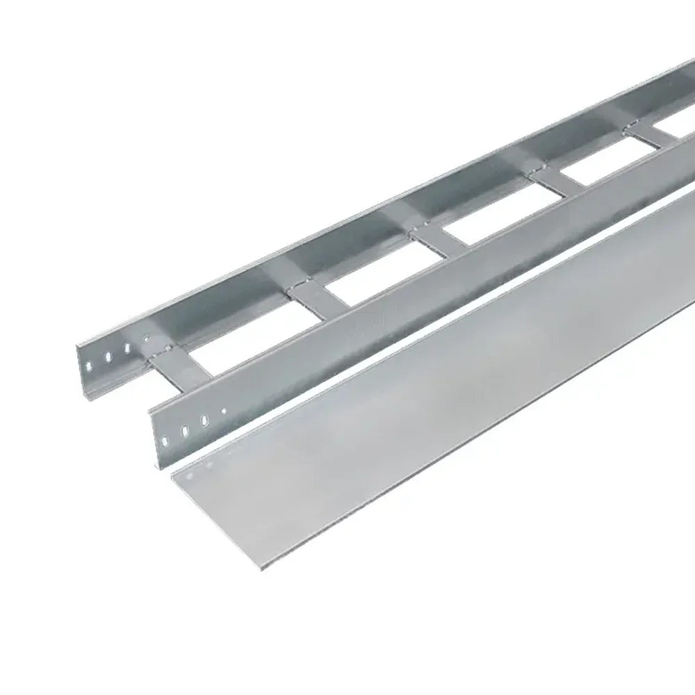 Strong Not Easy To Deform High Standard Solid Bridge Custom Metal Galvanized Cable Ladder Tray