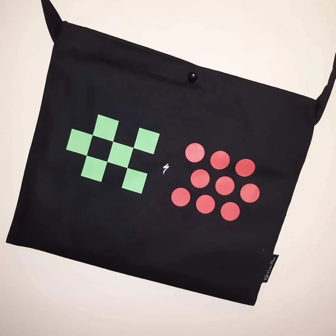 Adjustable Seat Belt Digital Silk Printing Outdoor Mountain Bike Race Shoulder Food Feeding Cycling Musette Bag