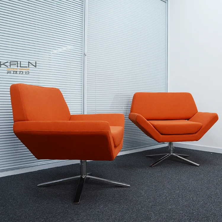 Factory directly sell office furniture trade assurance fabric office sofa set waiting area small office leisure couch