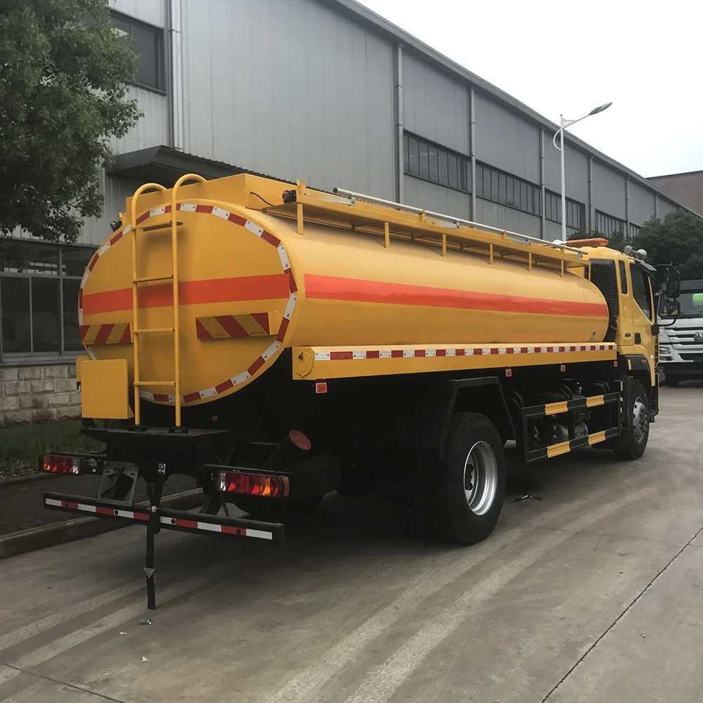 Foton 6 Wheels Diesel / Petrol Dispensing Truck 15 M3 Refuel Truck for Sale
