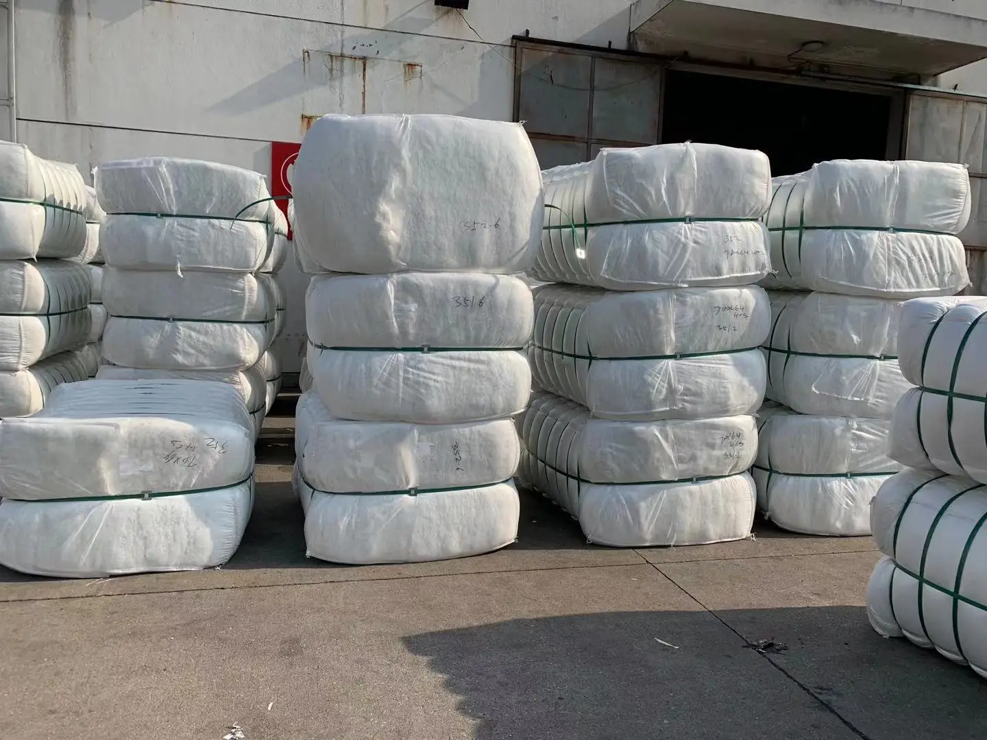 high quality soft Virgin 7D*64mm 100% Polyester Staple Fiber for Non Woven Fabric Material