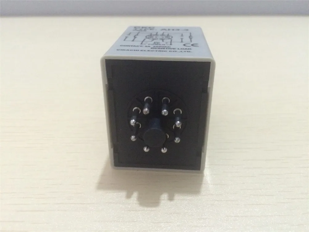 SDPSI1pc AH3-3 Задержка включения реле времени 8 Pin 30С 60С 3 мин таймер задержки 12VDC 24VDC 110VAC 220VAC