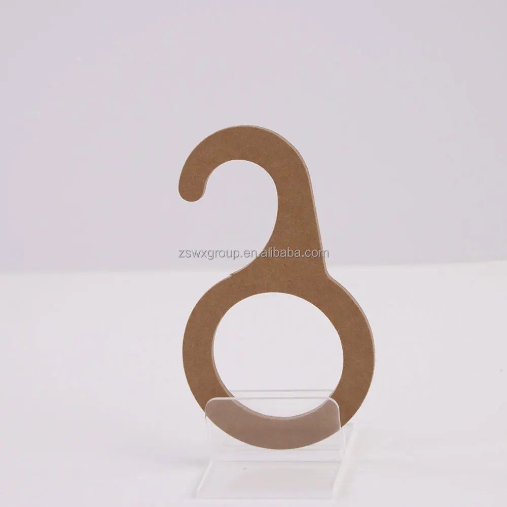 Custom Space Saving Dog Leash Collar Cardboard Paper Display Hooks Hanger with Logo