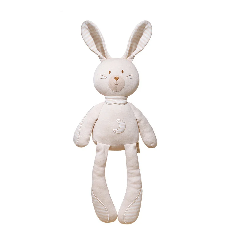 Hot Sale Cute Cartoon Long Ears Rabbit Doll Baby Soft Plush Toys Bunny Sleeping Mate Children Stuffed Plush Animal Toy