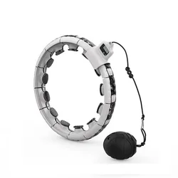 Premium Counting 16 Knots Detachable hoola ring hop Smart Weighted workout hoola hoop home workout sports hoop circle for Adults