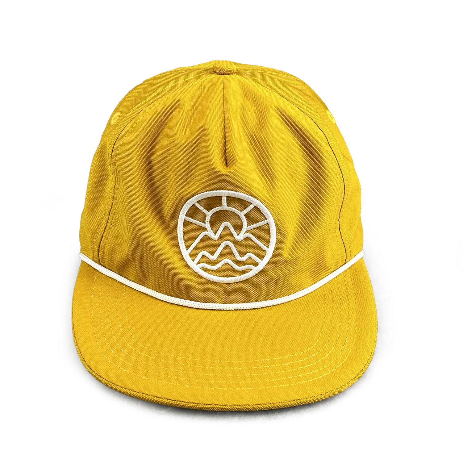 Custom Logo High Quality 5 Panel Nylon Rope Snapback Cap Flat Bill Unstructured Waterproof Running Snapback hat