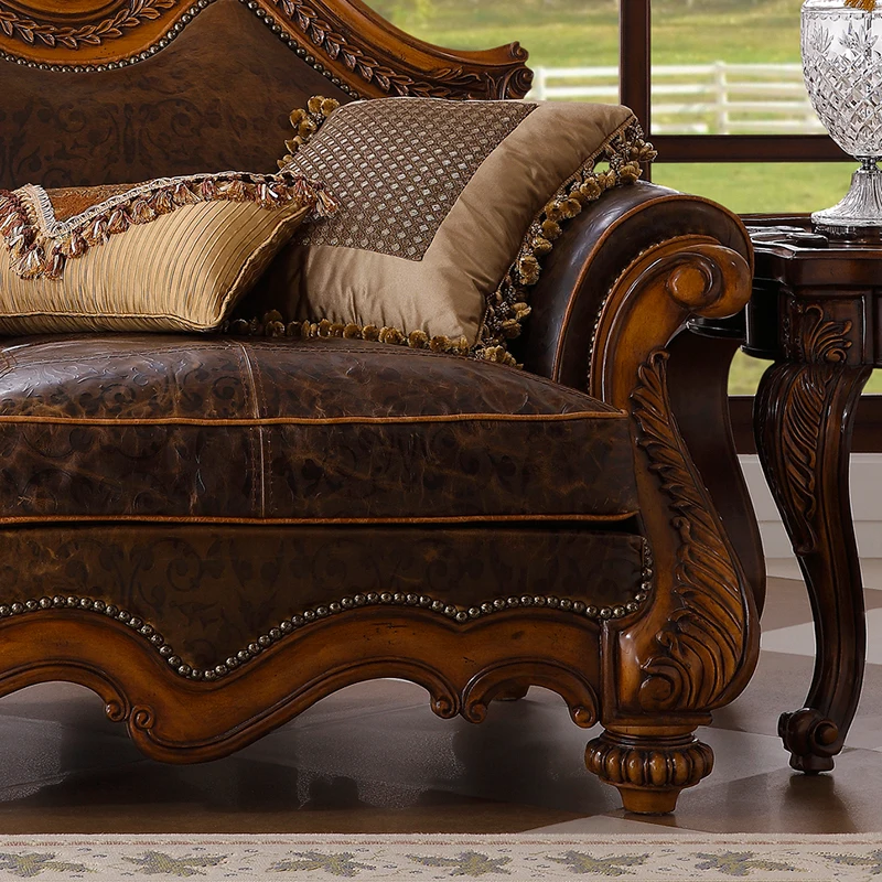High Quality Chinese Furniture Antique Solid Wooden Carving Hotel Sofa Set Of Sofa For Living Room