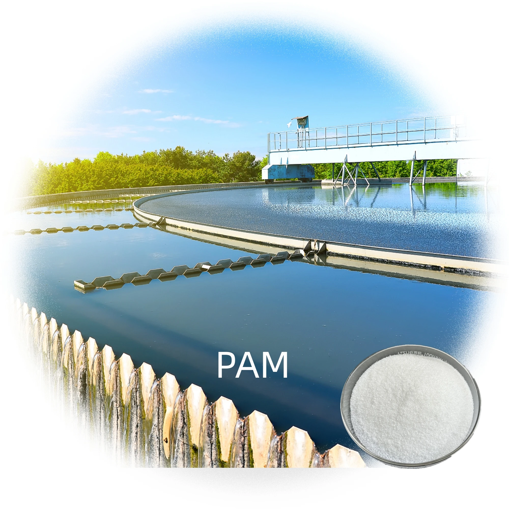 Polymer Wholesale Sedimentation Flocculant Anionic/Nonionic Sewage treatment Polyacrylamide