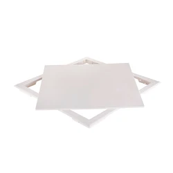 Hongsen Pallet Type 35*35 CM White Coating ABS Plastic Ceiling Access Panel Removable