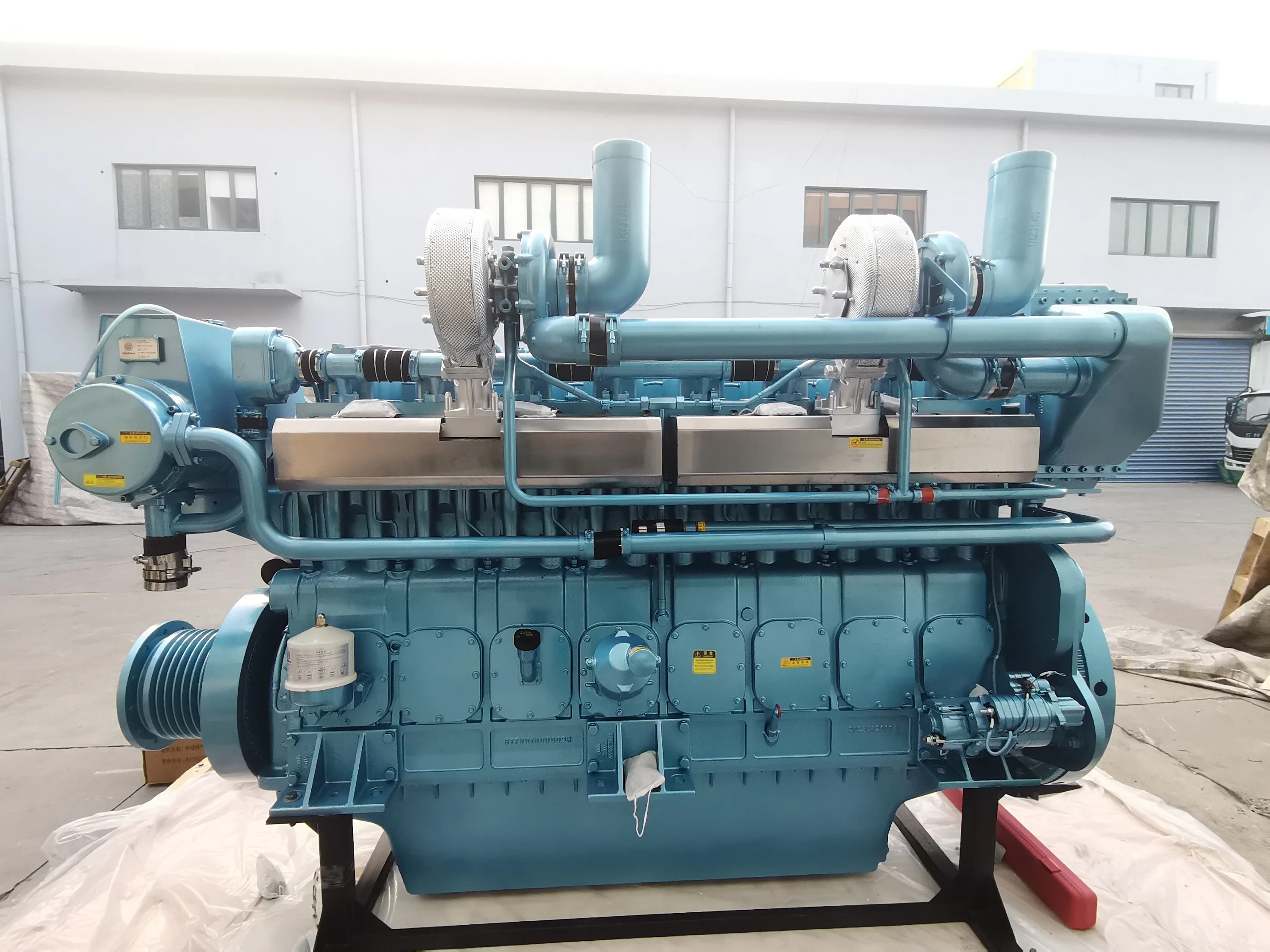 High-speed ship 8 cylinders 8170ZC1000-5 durable diesel engine assemblies