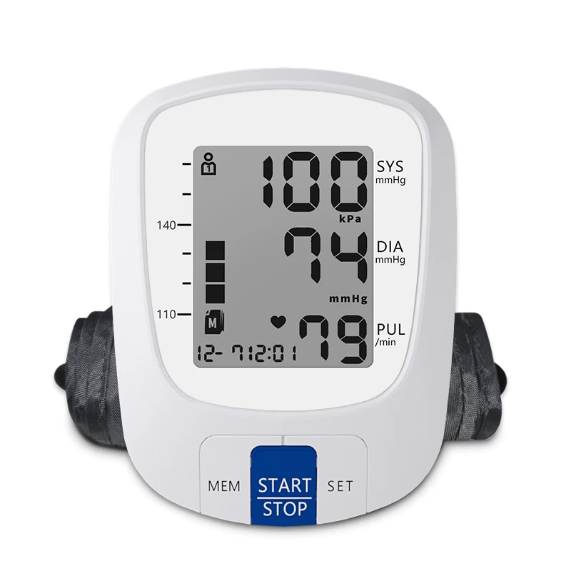 Factory Supply Home Wrist Health Monitor Automatic Digital Blood Pressure Monitor Upper Arm