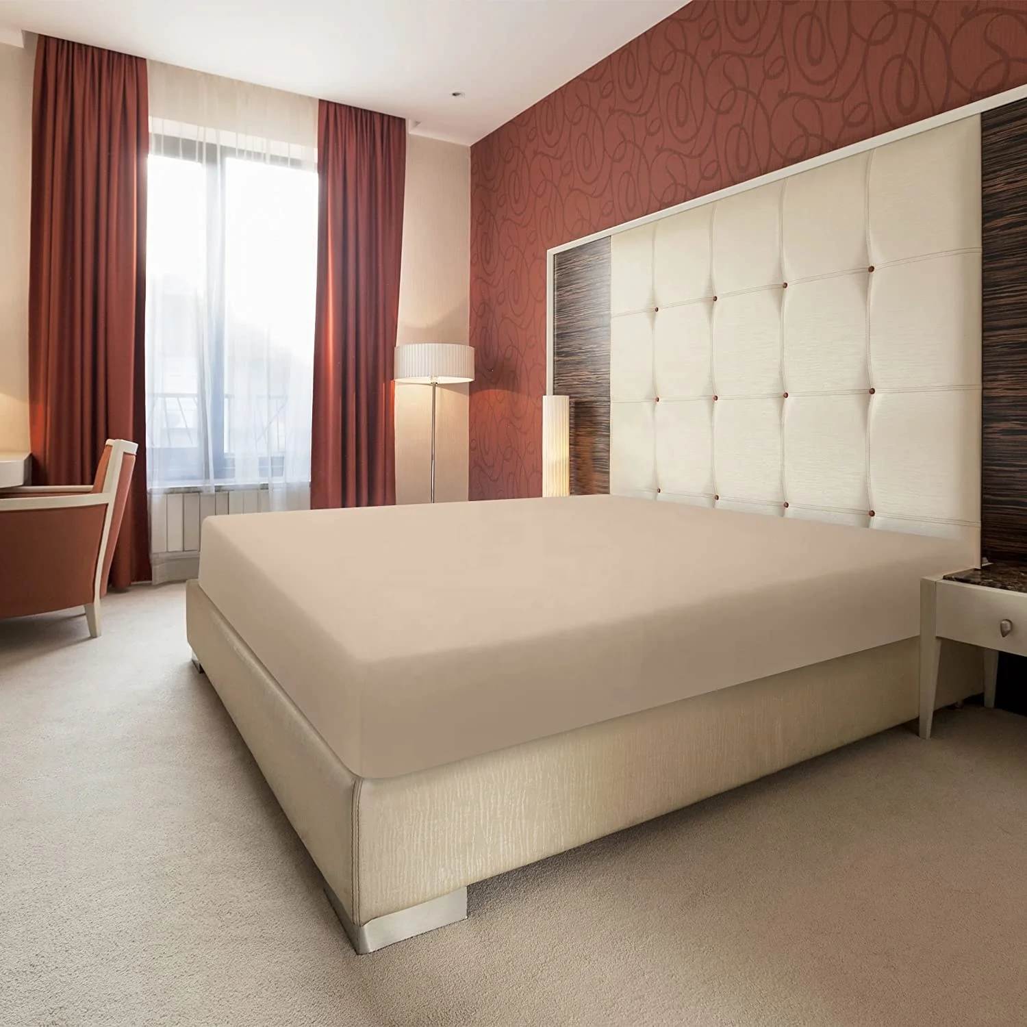 new customized cheap wholesale mattress cover fitted sheet flat sheet Microfiber fitted sheets mattress cover for home hotel