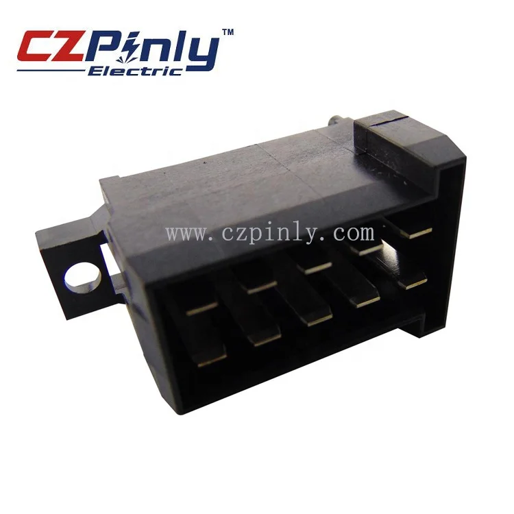 10 Position Vertical PCB Mount Header Wire-to-Board Timer Connector 963357-4