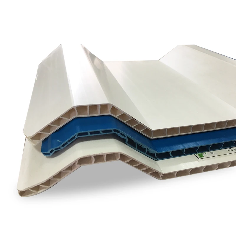 hollow pvc sheet twin wall roof sheet