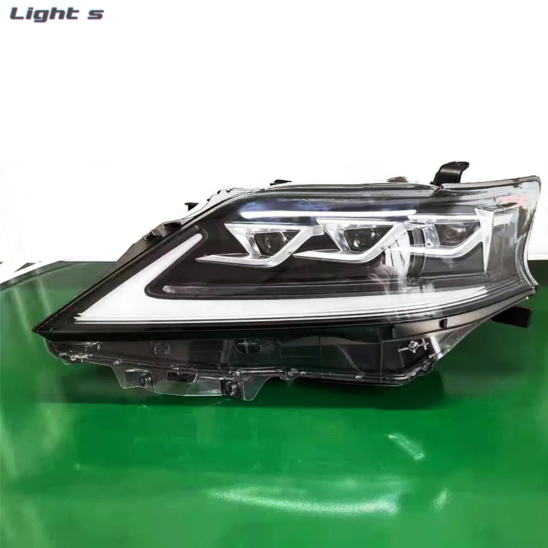 Auto body kits include bumper lights for Lexus RX 2009-2015 Lexus RX upgraded turning 2021 3 lens headlights