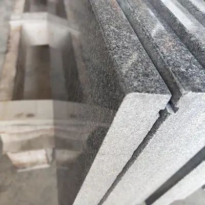 G654 Dark Grey Granite Watertable Sills Window Sills With Drill Cut