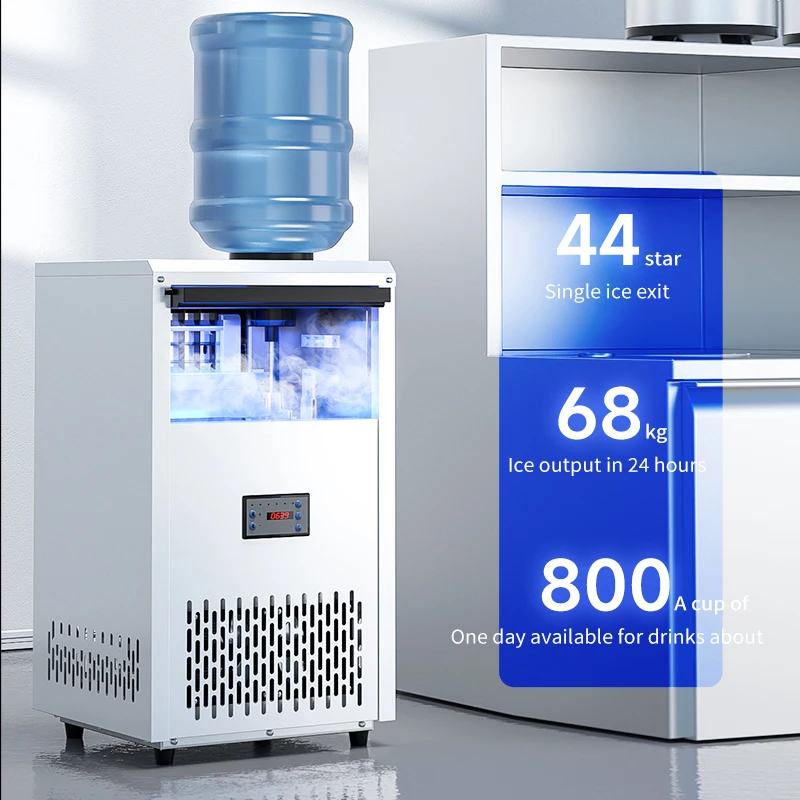 Commercial Big Capacity Dry Cube Ice Making Machine Small Block Ice Machine Ice Cube Maker Machine