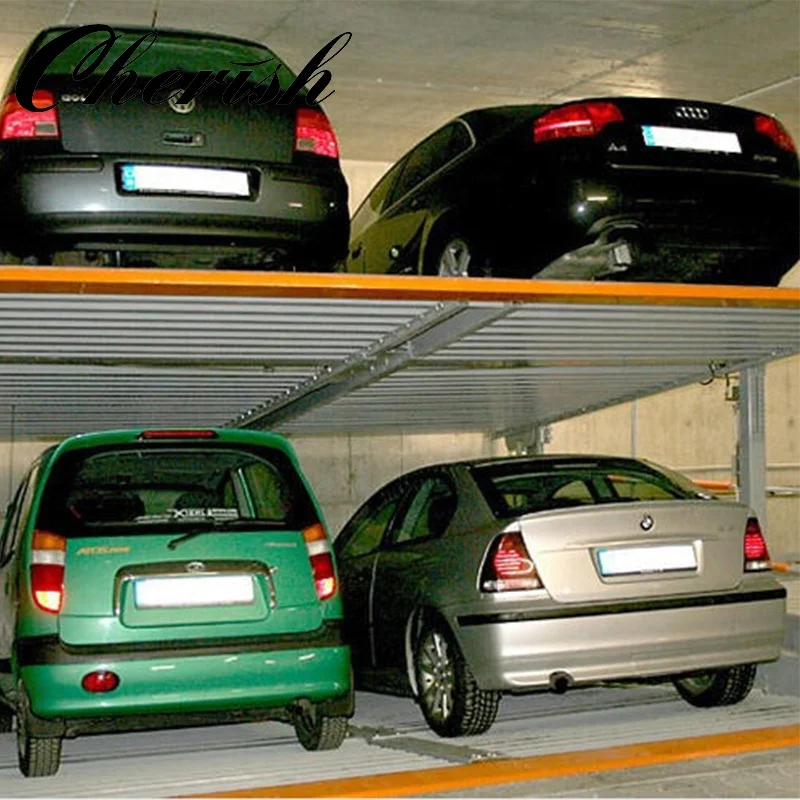 Автоматическая 2-слойная система подземной парковки для 2 или 4