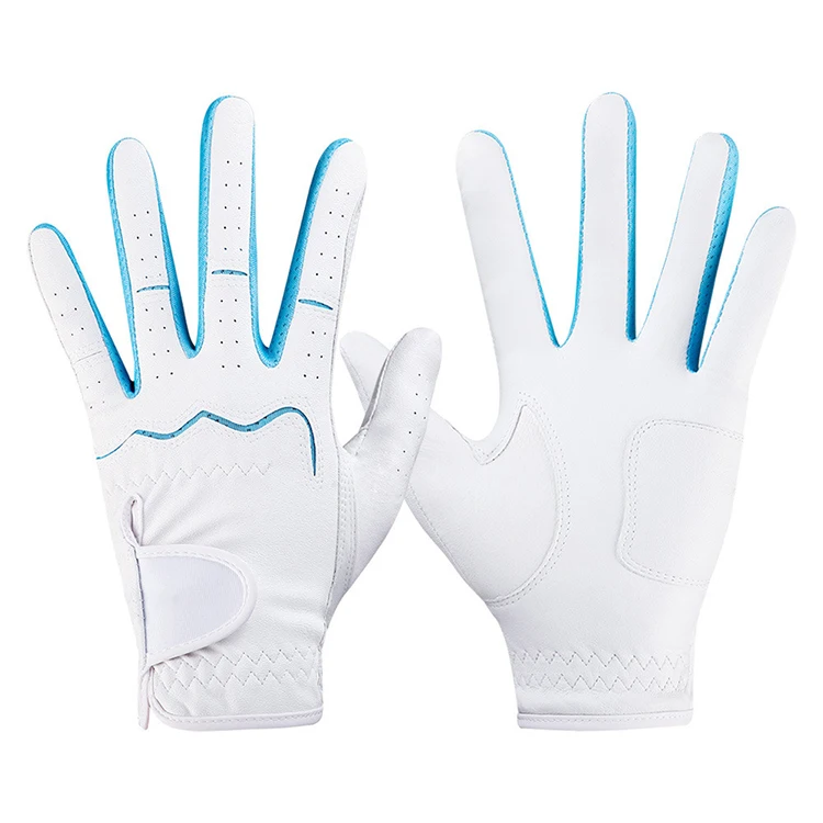 Hot Sale Excellent Super Soft Well-Breathable Cabretta/Sheep Skin Golf Gloves For Professional Golfers