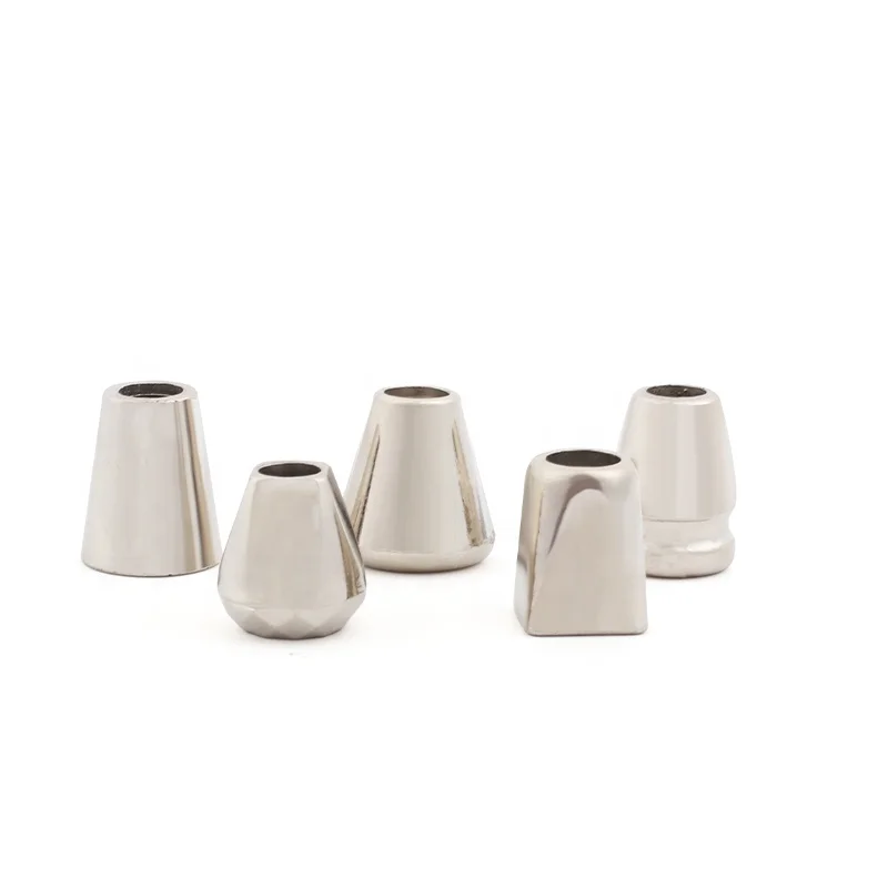 Custom Gold Drawstring Cord End Stopper Plastic for Hoodies Swimsuit Drawstring Clothing Garment