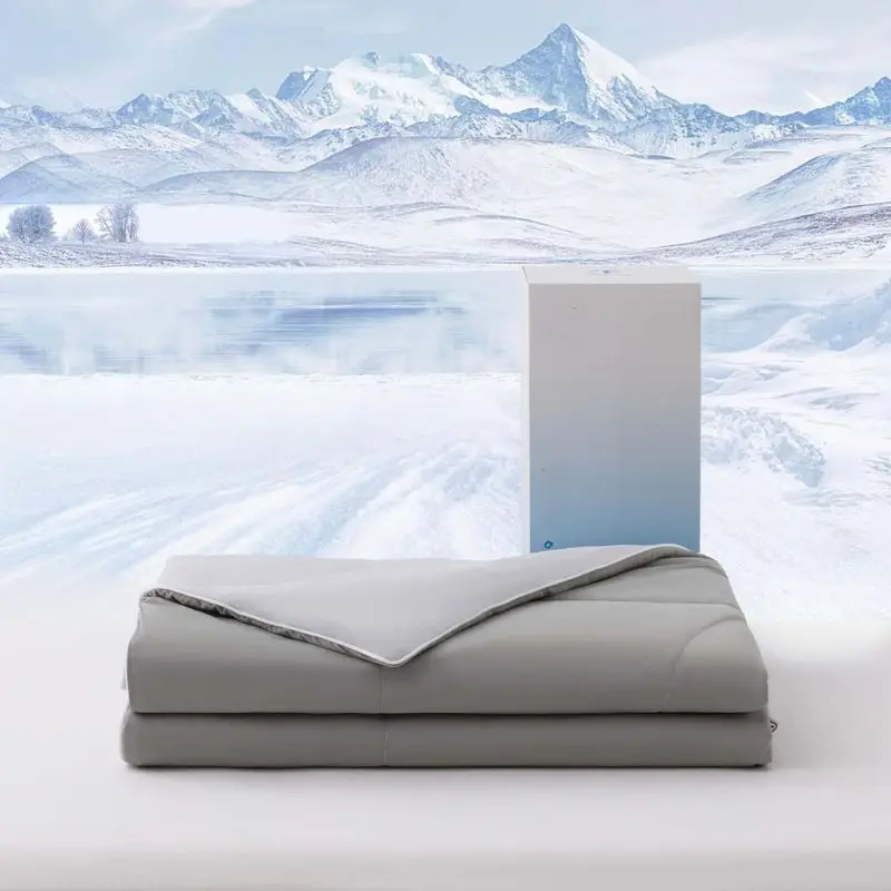 Soft Breathable Lightweight Cooling Comforter Hot Sleepers Double-Sided Cool Tech Cooling Blanket