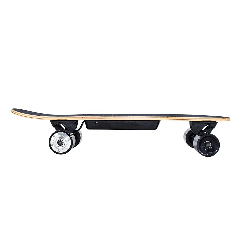 Wholesale price 2000mAh wheel hardness small fish plate boosted electric skate board remote control evolve Electric skateboard