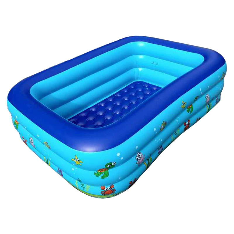 Hot Selling PVC Large Water Pool Indoor Adult Kids Plastic Inflatable Baby Folding Bathtub Swimming Pool