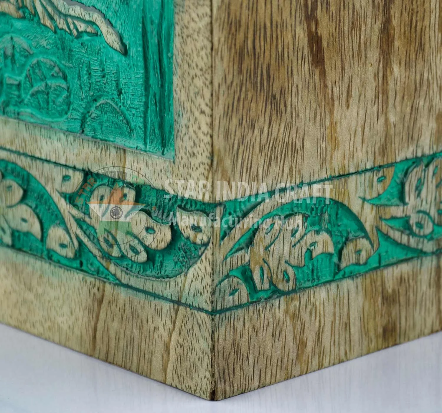 handcrafted wooden urns  Rosewood Tree of Life Cremation Wooden Urns for Human Ashes - Adult Large Urn for Ashes