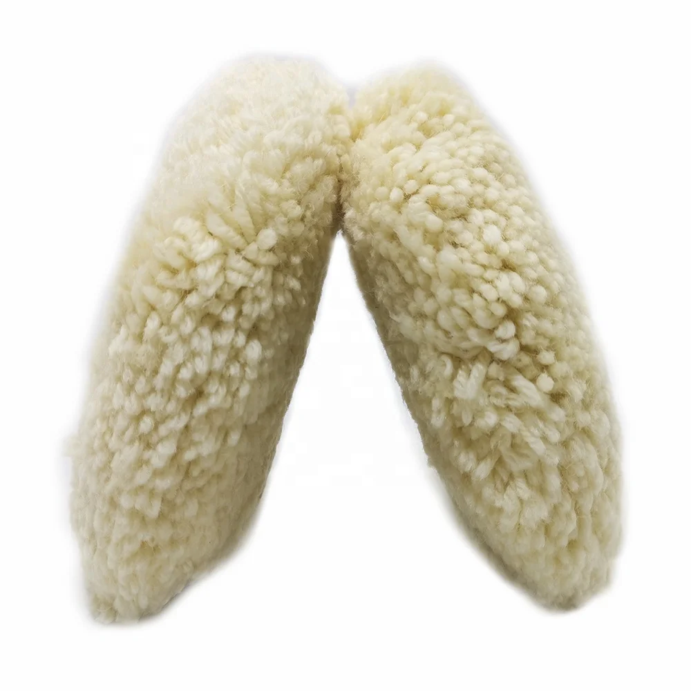 100% Pure Double-sided LambsWool Polishing And Buffing Pad