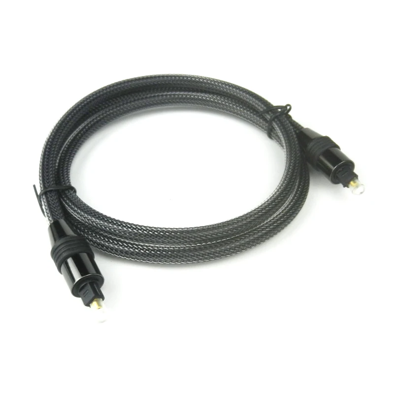 High quality Fiber Optic Cables, Audio Fiber Patch Cord , digital long fiber optical Toslink cable