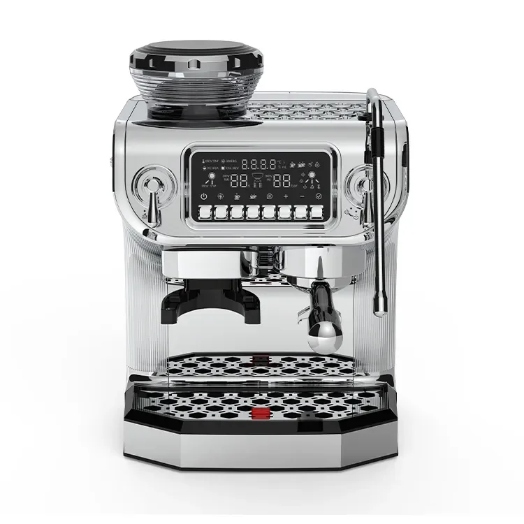 2023 New Design Italian Cappuccino Coffee Machine Professional Automatic Espresso Coffee Machine With Steamer Coffee Machine
