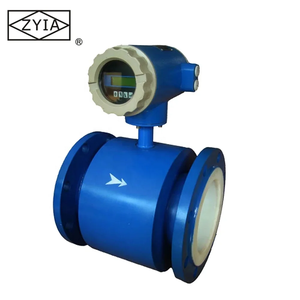 Pipe 50mm low cost stainless steel sanitary milk flow meter  ,magnetic remote 485 flowmeter,liquid flow meter