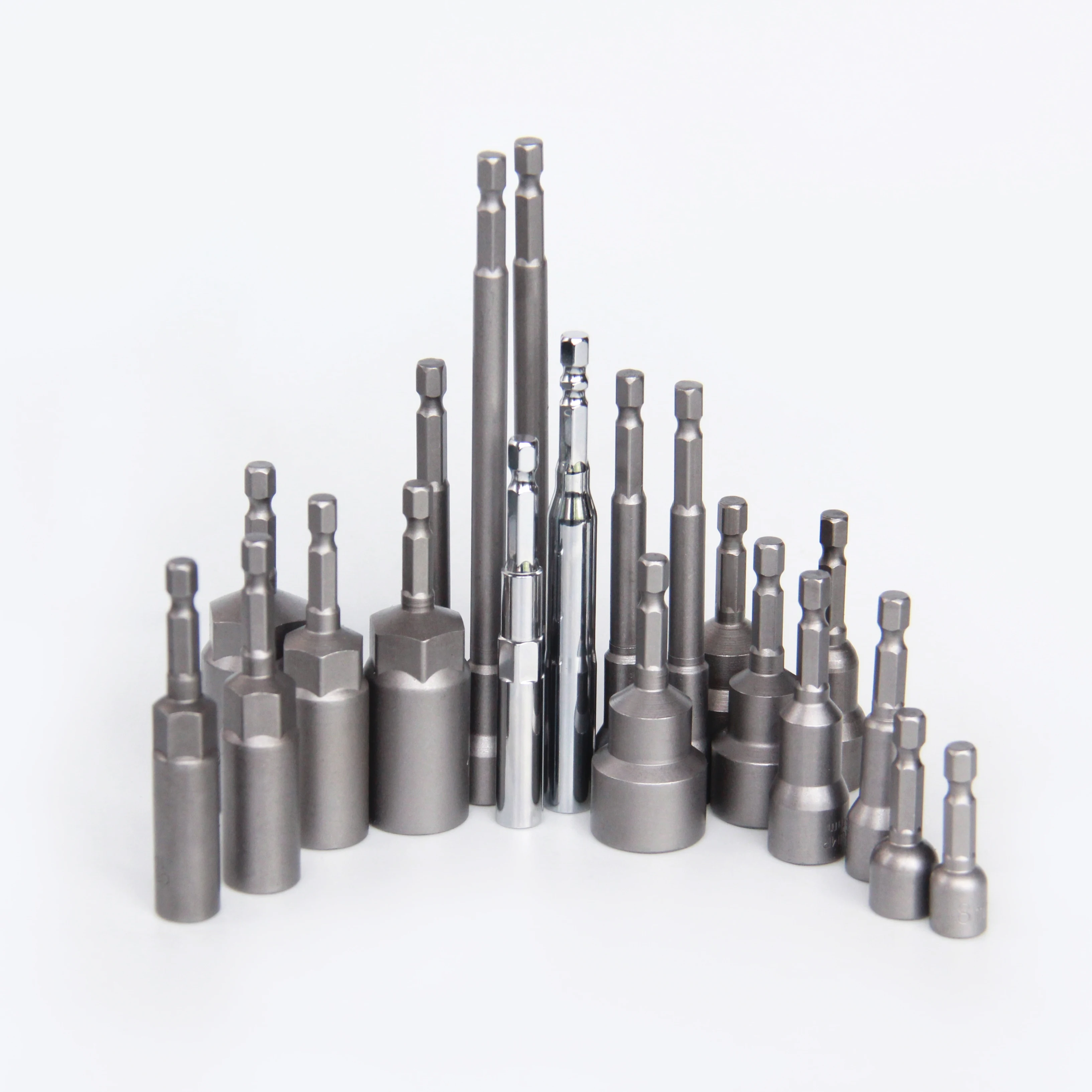 Factory Supply  High-end Listing H8 42mm Socket Driver Magnetic Nut Setter 5/16  Nut Setters