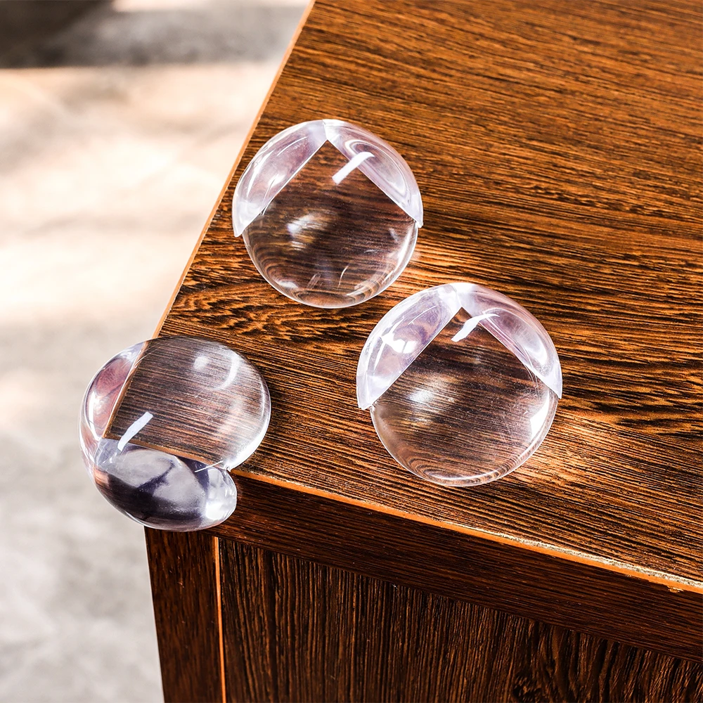 Safety Material Transparent Protective Clear Table Corner Safety Corner Protector Around Sharp Table Corner For Protecting  Baby
