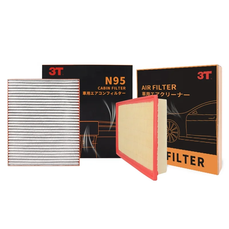 High Quality coconut Activated Carbon 4-layer Cabin Filter Filtros de Aire air filter for LAMBORGHINI,Audi