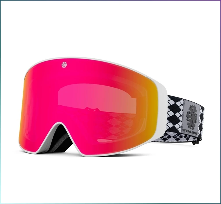 HUBO Sports Wholesale Custom Snow Otg Design Snowboard Anti Fog Magnetic Ski Sun Glasses For Men