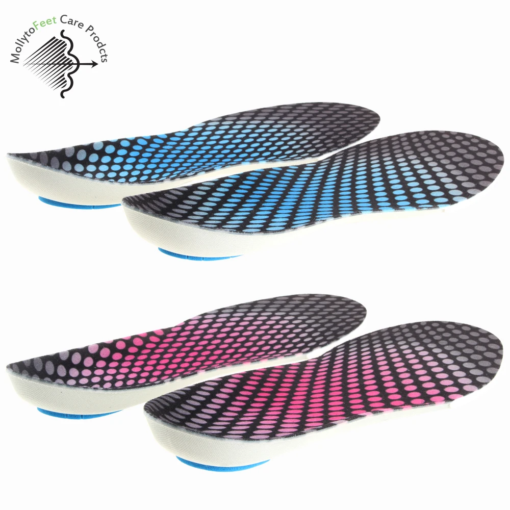 Hi-poly material custom design printed Metatarsal Support Shock absorption insole for sport shoes
