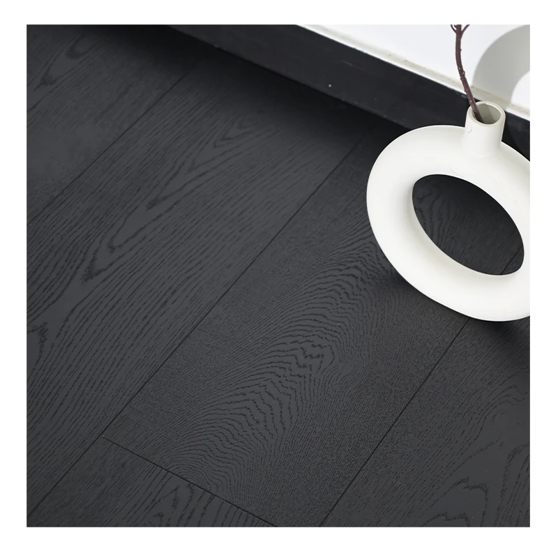 Industry Style  Reactive Stained Sawn Manufacturer ABCD 2200*240*16/4 mm Oak Engineered Wood Flooring