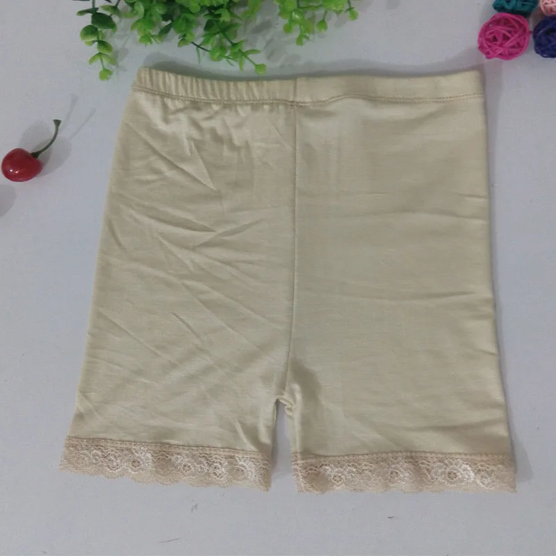 Korean version of Modal lace short leggings for women in summer of 2019 Anti-wear safety pants Bottom pants ladies tight shorts