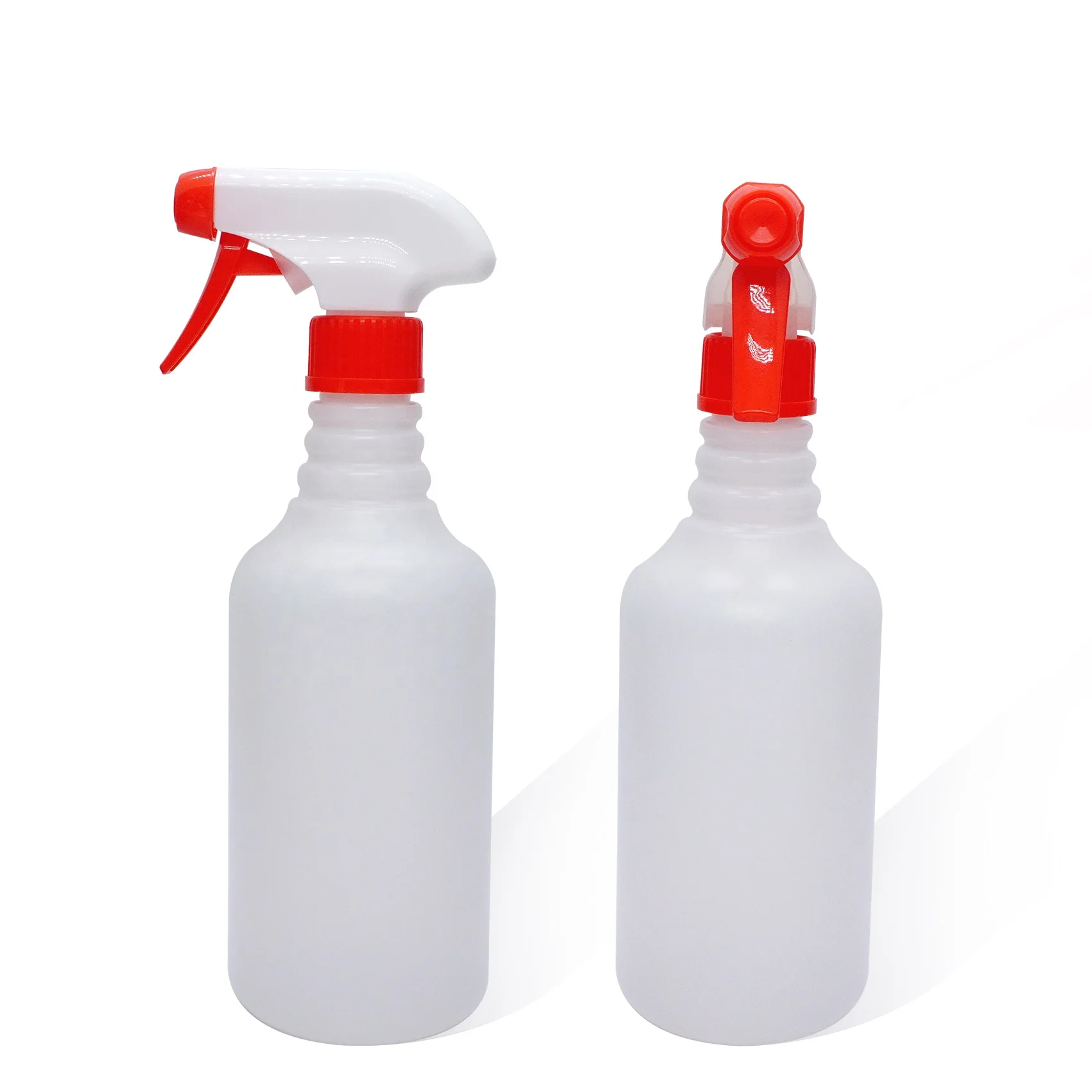 28 410 Red and White Square Plastic Trigger Sprayer for House Cleaning