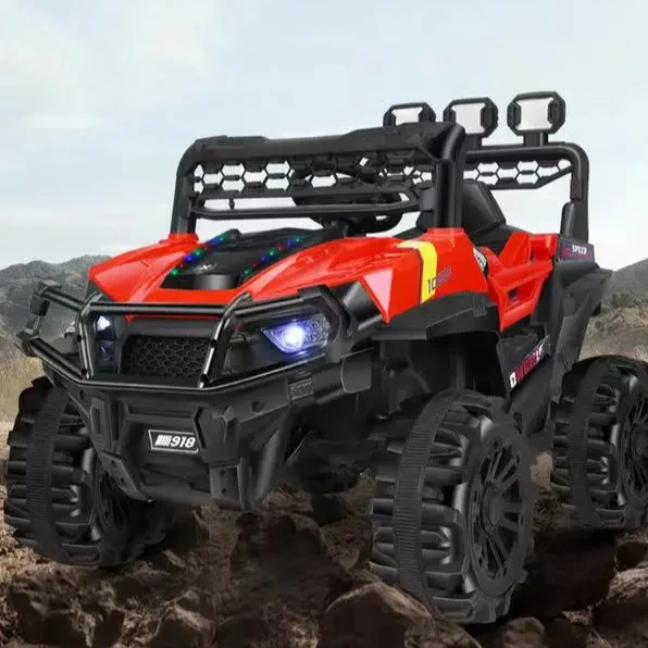 Factory Wholesale Price High Quality Kids Car Electric Four Wheel Off-Road Vehicle pink