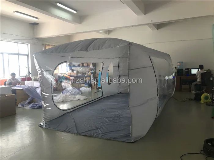 New Design Outside Grey Car Folding Tent inflatable Car Cover Garage