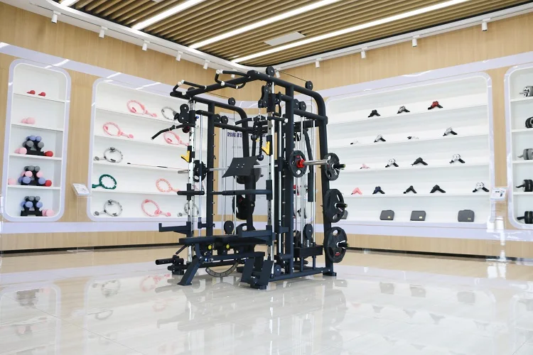 Wholesale home exercise machine multi function home gym fitness equipment smith & squat machine