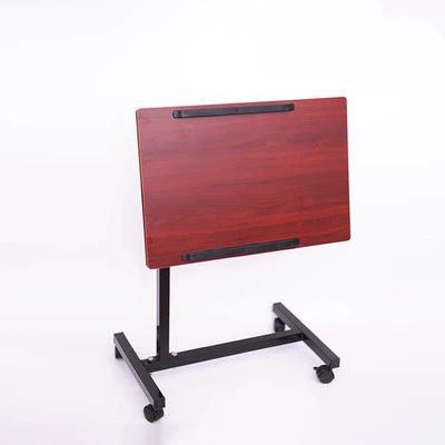 
Computer Desk Adjustable Laptop Table Portable Laptop Mobile Mobile Computer Stand Desk Table With Wheels 