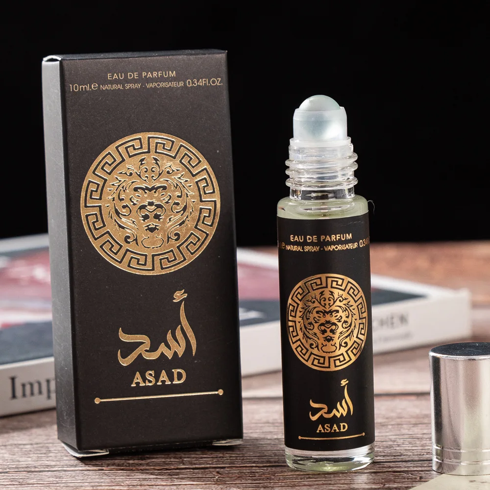 wholesale High quality 10ml Mini arabic Roll On perfumes Dubai Men And Women Essential Oil lasting fragrance